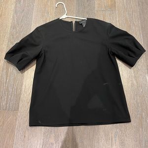 Club Monaco puff sleeve top